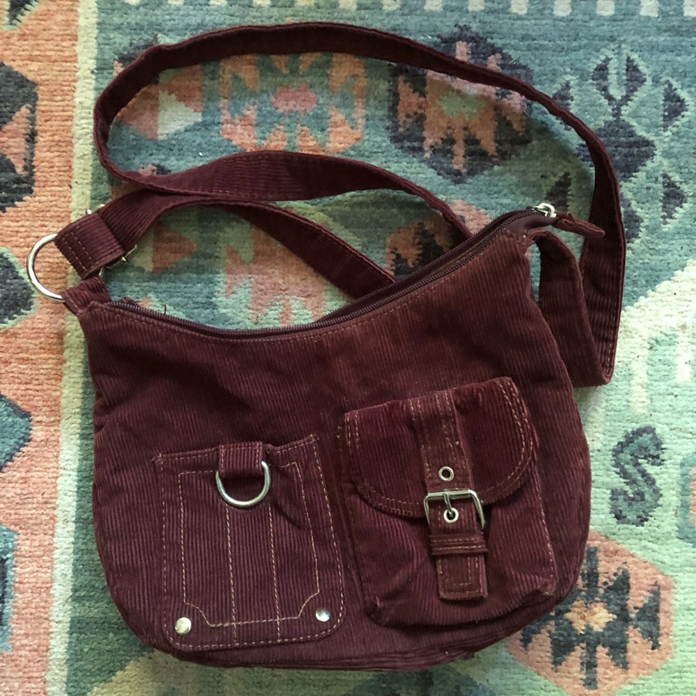 Vintage Joe Boxer Corduroy Crossbody